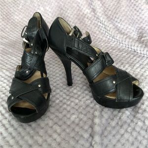 Michael Kors leather heels